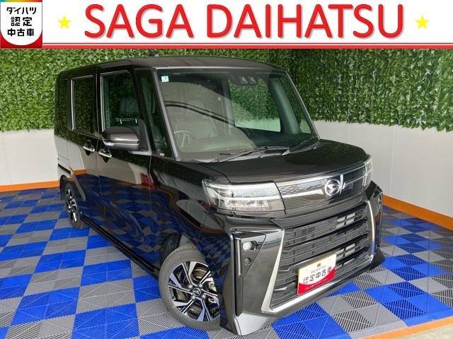 タントカスタムＸ両側電動スライドドア・プッシュボタンスタート・ステアリングスイッチ・オートエアコン・キーフリーシステム・シートヒーター・バックカメラ対応・アルミホイール・パワーウィンドウ（佐賀県）の中古車