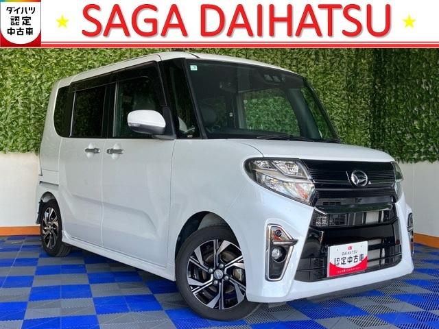 タントカスタムＸ両側電動スライドドア・ドラレコ・バックモニター・プッシュボタンスタート・ステアリングスイッチ・オートエアコン・キーフリー・ベンチシート・コーナーセンサー・アルミホイール・パワーウィンドウ（佐賀県）の中古車