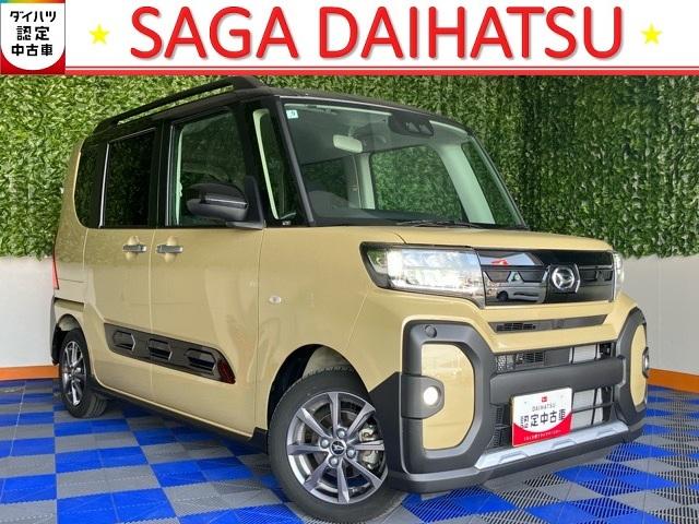 タントファンクロス両側電動スライドドア・プッシュボタンスタート・ステアリングスイッチ・オートエアコン・キーフリーシステム・シートヒーター・バックカメラ対応・アルミホイール・パワーウィンドウ（佐賀県）の中古車