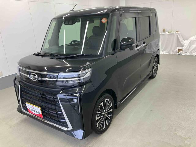 タントカスタムＲＳ衝突被害軽減ブレーキ　横滑り防止装置　オートマチックハイビーム　アイドリングストップ　ステアリングスイッチ　オートライト　キーフリーシステム　オートエアコン　両側電動スライドドア　純正アルミホイール（岐阜県）の中古車