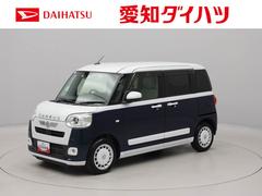 ムーヴキャンバスストライプスＧ　ｅｃｏＩＤＬＥ非装着車　ＥＴＣディスプレイオーディオ　衝突被害軽減ブレーキ　両側電動スライドドア　車線逸脱警報　エコアイドル非搭載　運転席・助手席シートヒーター　電動パーキングブレーキ　保温機能付ドリンクホルダー　ドラレコ