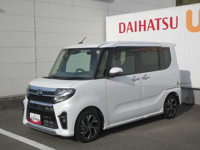 タントカスタムＸセレクションナビ・ＥＴＣ・ドライブレコーダー・バックカメラ・キーフリー・両側パワースライドドア・シートヒーター（徳島県）の中古車