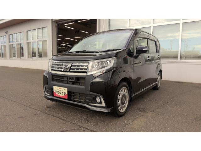 ムーヴカスタム　ＲＳ　ハイパーＳＡ４ＷＤ　ターボ　ダイハツ純正ナビ　ＬＥＤヘッドライト　キーフリーシステム　オートエアコン　アイドリングストップ　ＶＳＣ（横滑り抑制機能）（北海道）の中古車