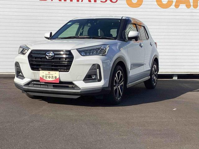 ロッキーＧフロアＣＶＴ車　プッシュスタートスイッチ　電子カードキー　カーナビ　車線逸脱警告　誤発進抑制機能　ＡＢＳ　アルミホイール（鹿児島県）の中古車