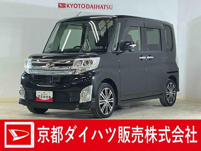 タントカスタムＲＳ　ＳＡ　ワンオーナー　ターボ　ナビ　ドラレコワンオーナー　ターボ　ナビ　ドラレコ　ＥＴＣ　両側電動スライドドア　Ｂｌｕｅｔｏｏｔｈ　フルセグＴＶ　ＬＥＤヘッドライト　１５インチ純正アルミホイール　オートライト　フォグライト　ドアバイザー（京都府）の中古車