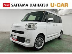 ムーヴキャンバス 中古車 セオリーＧターボ　走行４１３０７キロ／修復歴／オートライト一年保証・走行距離無制限　走行４１３０７キロ　サイドエアバック　クリアランスソナー　オートマチックハイビーム　オートライト　ＬＥＤヘッドライト　ベンチシート　シートヒーター　両側電動スライドドア