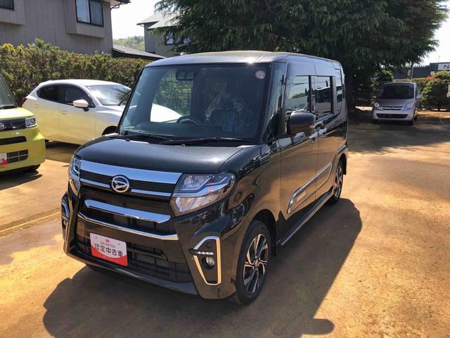 タントカスタムXスタイルセレクション 4WD 走行59733km4WD スマートアシスト ナビ キーフリーシステム ステアリングスイッチ オートエアコン プッシュボタンスタート ベンチシート(山形県)の中古車