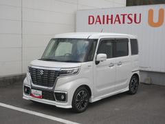 スペーシアカスタム 中古車 ハイブリッドＸＳターボナビ・パノラマモニター・両側パワースライドドア