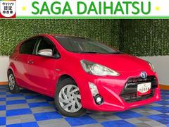 アクア 中古車 Ｓ外装ワケあり車・バックモニター・プッシュボタンスタート・ステアリングスイッチ・オートエアコン・キーフリー・パワーウィンドウ