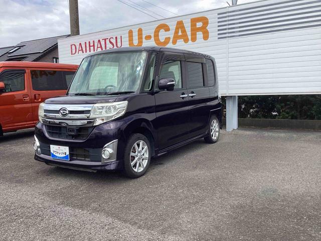 タントカスタムＸ　ＳＡインパネシフト　プッシュスタートスイッチ　電子カードキー　衝突被害軽減システム　誤発進抑制機能　アルミホイール　ＡＢＳ（鹿児島県）の中古車