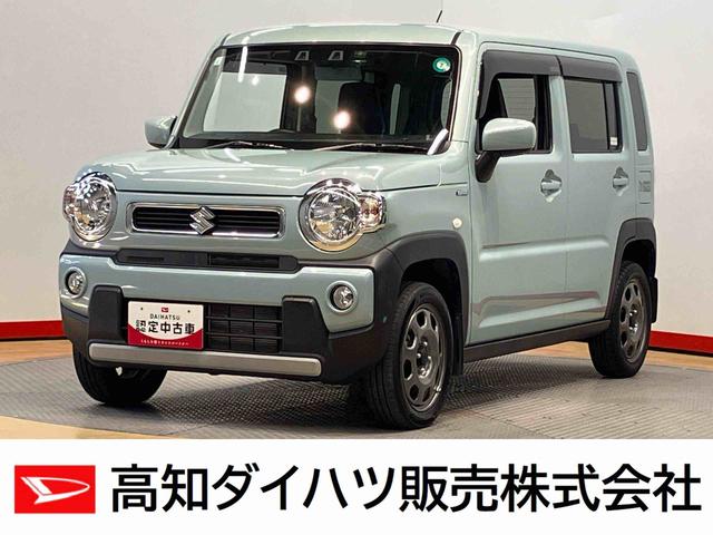 ハスラーハイブリッドＧターボ　４ＷＤ８インチナビ　ドラレコ　後方カメラ　ＵＳＢ入力端子　Ｂｌｕｅｔｏｏｔｈ接続　ＥＴＣ　前席シートヒーター　キーフリー　衝突被害軽減システム　クリアランスソナー　オートライト　オートハイビーム（高知県）の中古車