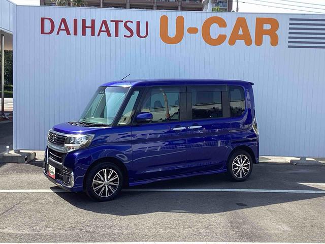 タントカスタムＸ　トップエディションＶＳ　ＳＡIIIインパネシフト　プッシュスタートスイッチ　電子カードキー　オートエアコン　レーンアシスト　アルミホイール　ＡＢＳ　衝突被害軽減システム（鹿児島県）の中古車