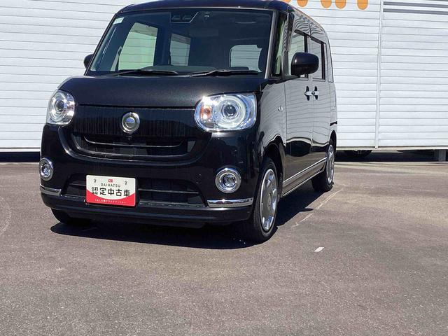 ムーヴキャンバスＧブラックインテリアリミテッド　ＳＡIIIインパネシフト　プッシュスタートスイッチ　電子カードキー　カーナビ　衝突被害軽減システム　レーンアシスト　踏み間違え防止　ＡＢＳ（鹿児島県）の中古車