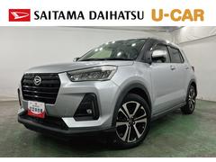 ロッキー 中古車 プレミアム　走行８２７３８キロ／車検整備付／ナビ／ドラレコ１年保証・走行距離無制限　ブルートゥース　バックカメラ　ＥＴＣ　サイドエアバック　クリアランスソナー　オートマチックハイビーム　オートライト　ＬＥＤヘッドライト　シートヒーター