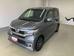 Ｎ−ＷＧＮカスタム 中古車 Ｇ・ターボパッケージキーフリーシステム　オートエアコン　純正アルミホイール　バイザー　マット　バックカメラ　エアバッグ　ステアリングスイッチ　革巻きハンドル　シートヒーター　ベンチシート　電動格納式ドアミラー　ＥＴＣ