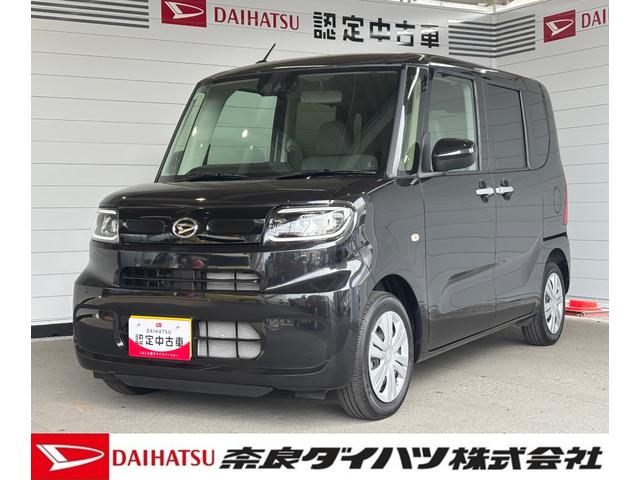 タントＸナビ取付時バックカメラ対応　電動パーキングブレーキ　フロントシートヒーター　助手席側電動スライドドア　電動格納式ドアミラー　プッシュスタートスイッチ　キーフリーシステム　アイドリングストップ機能（奈良県）の中古車