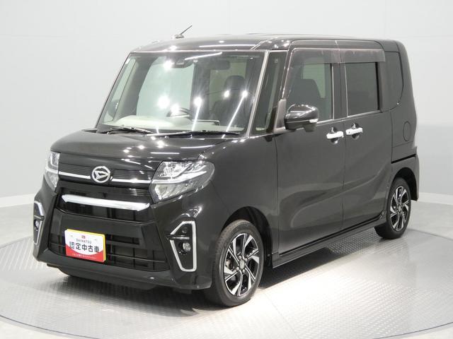 タントカスタムＸセレクション４ＷＤ　スマートアシストＩＩＩ　大型ナビ　バックカメラ　ナビ連動ドラレコ　ＬＥＤヘッドライト　両側パワースライドドア　シートヒーター　オートエアコン　ＡＢＳ　Ｗエアバッグ（岩手県）の中古車