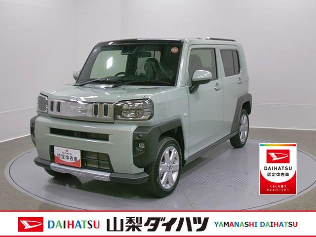 タフトＧ　クロムベンチャー　純正ナビ　パノラマモニタースマートアシスト・１５インチアルミ・ＬＥＤヘッドランプ・ＬＥＤフォグ・スカイフィールトップ・電動パーキング・運転席助手席シートヒーター・ＵＳＢソケット（山梨県）の中古車