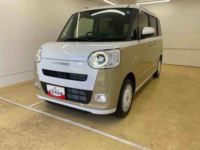 ムーヴキャンバスストライプスＧ　ディスプレイオーディオ　保証付きバックカメラ（静岡県）の中古車