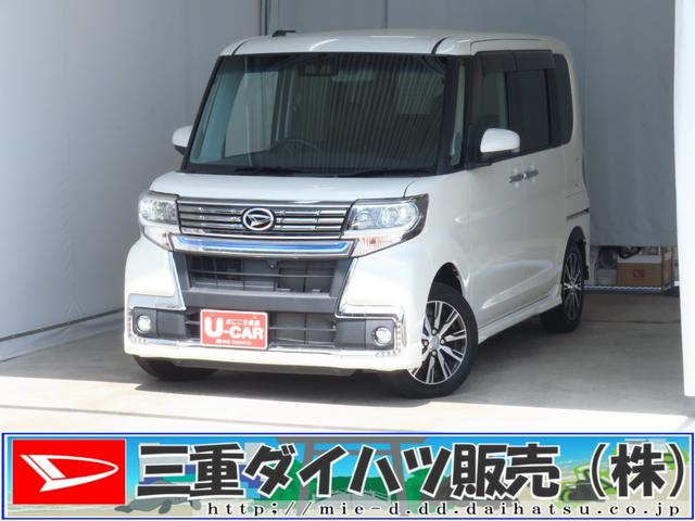 タントカスタムＸトップエディションＶＳ　ＳＡIII　１年間無料保証純正８型ナビ　パノラマカメラ　キーフリー　運転席シートヒータ　電動格納式ドアミラー　ＢＬＵＥＴＯＯＴＨ　ＥＴＣ　ＵＳＢ接続　地デジ　前方用ドライブレコーダー　両側パワースライドドア　オートエアコン（三重県）の中古車