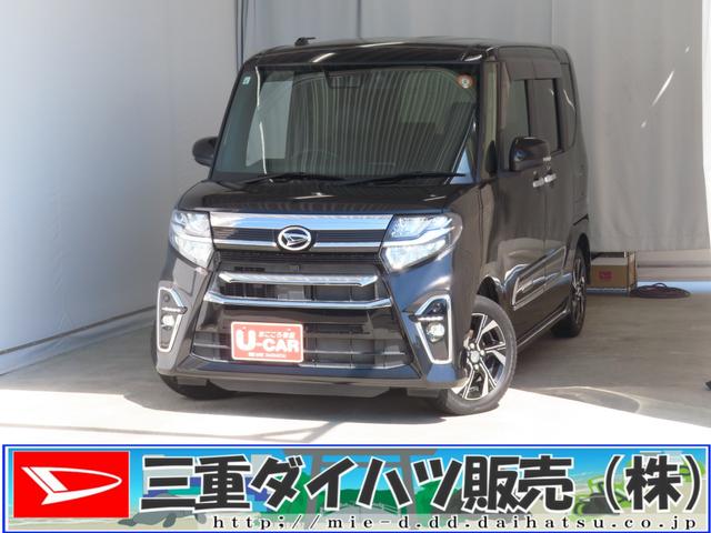 タントカスタムＸスタイルセレクション　前後ドラレコ　１年間無料保証純正９型ナビ　バックカメラ　キーフリー　地デジ　ＬＥＤヘッドランプ　Ｂｌｕｅｔｏｏｔｈ　ＵＳＢ　１オーナー　ＤＶＤ再生　ＥＴＣ　運転席・助手席シートヒーター　両側パワースライドドア　コーナーセンサー（三重県）の中古車