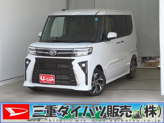 タントカスタムX 純正9型ディスプレイオーディオ 1年間無料保証電動パーキングブレーキ コーナーセンサー 両側PSD BT接続 元試乗車 1オーナー 地デジ 電格ミラー ISTOP USB接続 前席シートヒーター キ−フリ− バックカメラ オートエアコン(三重県)の中古車