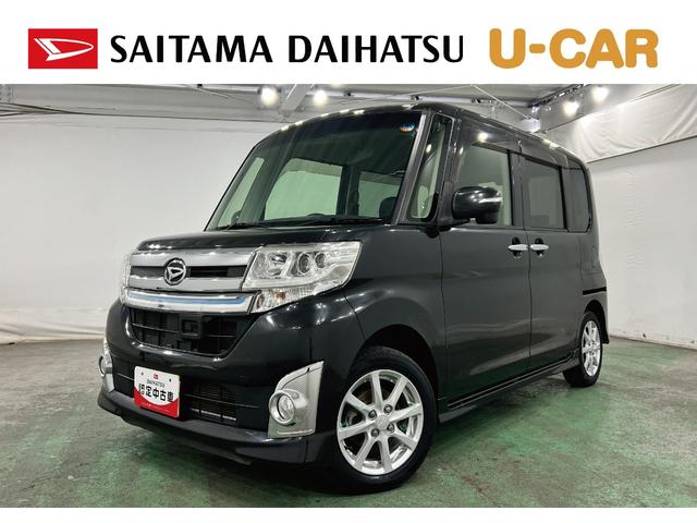 タントカスタムＸ　トップエディションＳＡ　走行６２７０９キロ／ナビ１年保証距離無制限　走行距離６２７０９キロ　純正フルセグナビ　バックカメラ　純正マット　ＬＥＤヘッドランプ　アイドリングストップ　片側電動スライドドア　電動格納式ドアミラー（埼玉県）の中古車