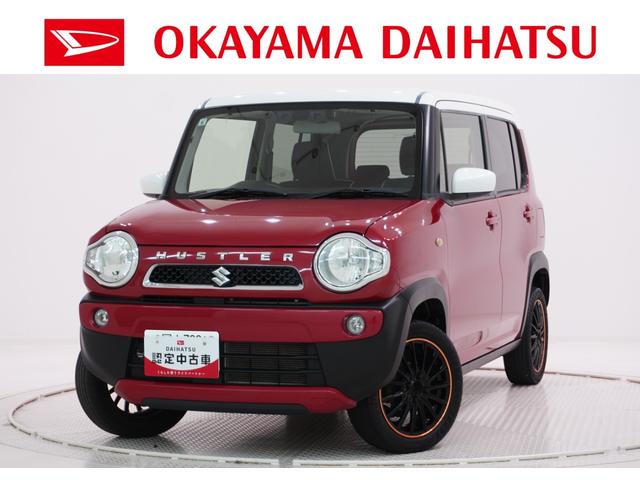 ハスラーＧシートヒーター　キーフリー　アイドリングストップ　電動格納式ドアミラー　エアコン　パワーステアリング　パワーウィンドウ　運転席エアバッグ　ＡＢＳ　ティーゼットデオプラス（岡山県）の中古車