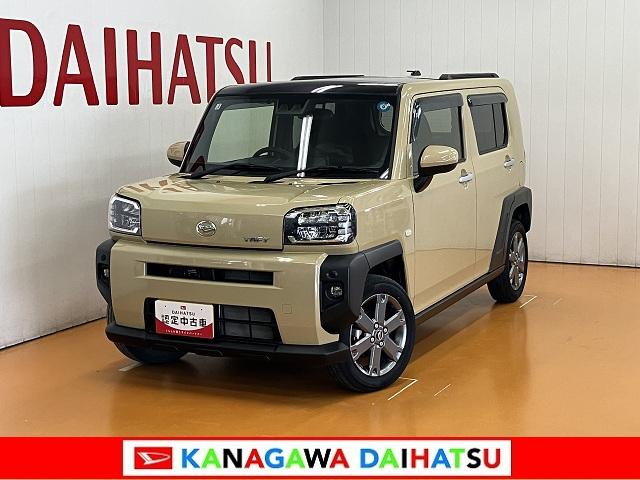 タフトＧターボサポカーＳワイド適合　スカイフィールトップ　電動パーキングブレーキ　全車速追従機能付ＡＣＣ　ステアリングスイッチ　シートヒーター　ＵＳＢ接続端子　Ｐスタート　コーナーセンサー　ＥＴＣ　キーフリー（神奈川県）の中古車