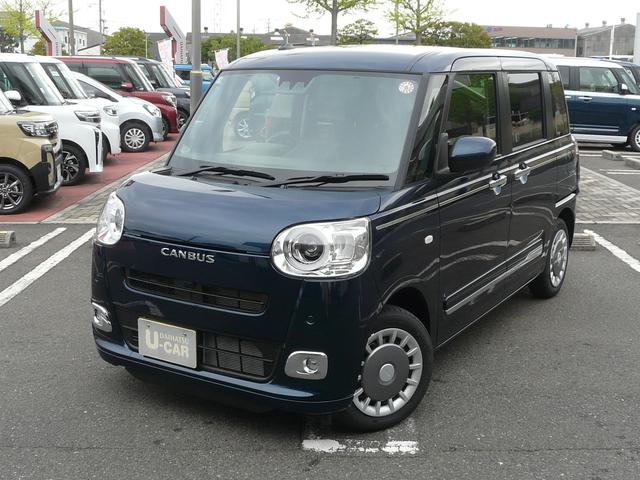 ムーヴキャンバスセオリーＧセキュリティアラーム　キーフリーシステム　スモークガラス　走行距離７１０ｋｍ（福岡県）の中古車