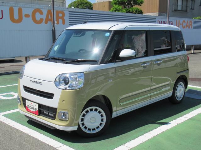 ムーヴキャンバスストライプスＧパノラマモニーター対応カメラ（徳島県）の中古車
