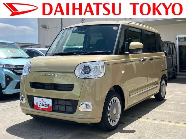 ムーヴキャンバスセオリーＧターボ　７インチナビ・パノラマカメラ装備保証　新車保証・まごころ保証　１年間・走行距離無制限付き（東京都）の中古車