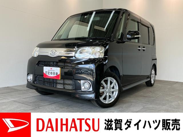 タントＧ　ＣＤステレオ　ＵＳＢ　左側電動スライドドア　車検整備付ＣＤステレオ　ＵＳＢ　左側電動スライドドア　スマートキー　電動格納式ミラー　オートエアコン　マニュアルレベリング（滋賀県）の中古車