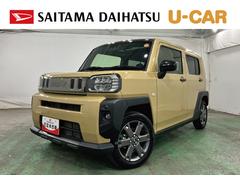 タフト 中古車 Ｇターボ　ダーククロムベンチャー　走行３２７２４キロ一年保証・走行距離無制限走行３２７２４キロ　ディスプレイオーディオ　ブルートゥース　全周囲カメラ　クリアランスソナー　オートライト　ＬＥＤヘッドライト　シートヒーター