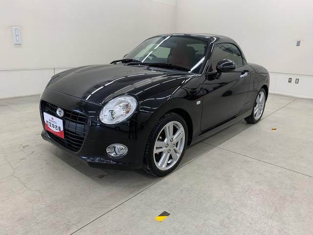 コペンセロＬＥＤヘッドライト・ナビ・シートヒーター・電動オープンカー・プッシュボタンスタート・オートエアコン・内装レッドインテリアパック（群馬県）の中古車