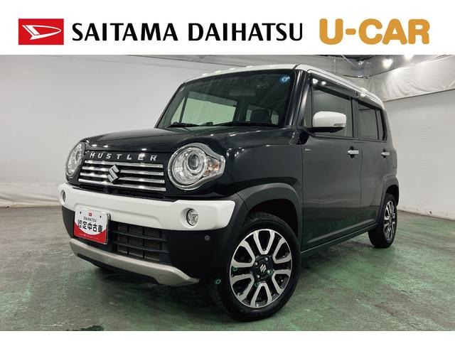 ハスラーＪスタイルII　走行３８７６０キロ／ナビ／全周囲カメラ１年保証距離無制限　走行距離３８７６０キロ　フルセグナビ　全周囲カメラ　ドラレコ　純正マット　オートライト　ＬＥＤヘッドランプ　アイドリングストップ　シートヒーター　電動格納式ドアミラー（埼玉県）の中古車