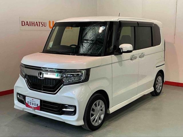 Ｎ−ＢＯＸカスタムＧ・Ｌホンダセンシング衝突安全ボディ　リモコンキー　盗難防止付き　電動格納ドアミラー　ベンチＳ　記録簿有　横滑防止　バックアイカメラ　助手席エアバック　ＩＳＴＯＰ　エアバック　ＥＴＣ装備　スマートキー＆プッシュスタート（栃木県）の中古車