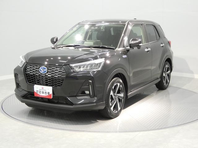 ロッキープレミアムＧ　ＨＥＶハイブリッド　全周囲モニター　純正エンジンスターター　大型ナビ　アダプティブクルーズコントロール　シートヒーター　ＥＴＣ　ＬＥＤ　アルミホイール　衝突回避支援システムスマートアシスト（岩手県）の中古車