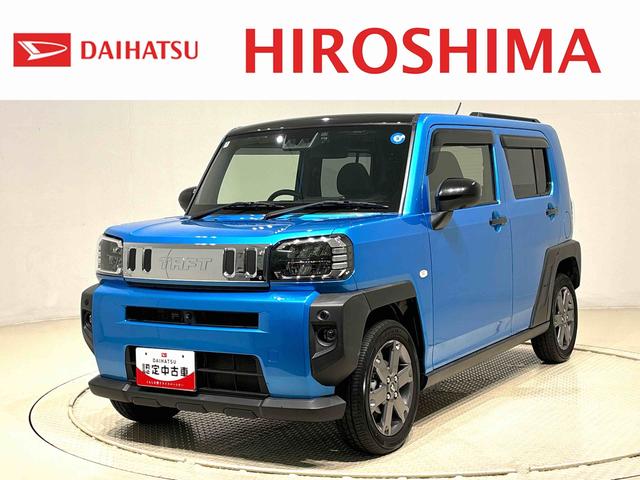 タフトＧターボ　ナビ　ＥＴＣ　９インチ純正ナビ　パノラマモニター付スカイフィールトップ　ＬＥＤオートライト　オートハイビーム　フォグランプ　運転席／助手席シートヒーター　プッシュボタンスタート　キーフリーシステム　電動パーキングブレーキ　バックカメラ　アルミホイール（広島県）の中古車