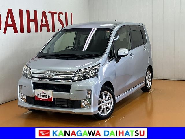 ムーヴカスタム　Ｘリミテッド　カーナビ　ＵＳＢ接続端子　Ｐスタートカーナビ　ＵＳＢ接続端子　オートエアコン　Ｐスタート　エコアイドル　電動格納ミラー　パワーウインドウ　アルミホイール　キーフリー（神奈川県）の中古車