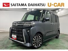 タント 中古車 カスタムＲＳ　走行４２０２７キロ／ナビ／バックカメラ一年保証・走行距離無制限走行４２０２７キロ　フルセグナビ　ブルートゥース　バックカメラ　ＤＶＤ　クリアランスソナー　オートライト　ＬＥＤヘッドライト　シートヒーター　両側電動スライドドア