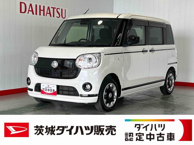 ムーヴキャンバスＧブラックアクセントＶＳ　ＳＡIIIダイハツ認定中古車ｌ純正ナビｌ全方位／バックカメラｌ両側電動スライドドアｌオートエアコンｌシートヒーターｌドラレコｌ保証／整備付（茨城県）の中古車