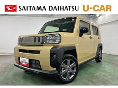 タフト 中古車 Ｇ　ダーククロムベンチャー　走行２３６０キロ／シートヒータ１年保証距離無制限　走行距離２３６０キロ　純正マット　サイドエアバッグ　ＬＥＤヘッドランプ　アイドリングストップ　シートヒーター　オート格納式ドアミラー　電動パーキングブレーキ　キーフリー