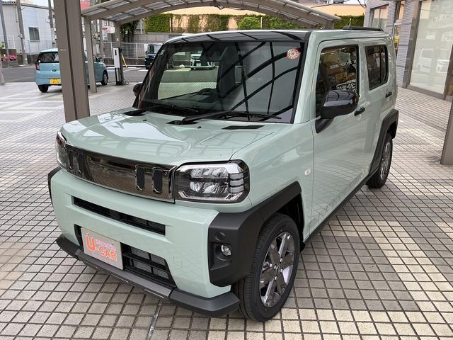 タフトＧターボ　ダーククロムベンチャー／走行３２キロ／バックカメラディスプレイオーディオ／バックカメラ／（埼玉県）の中古車