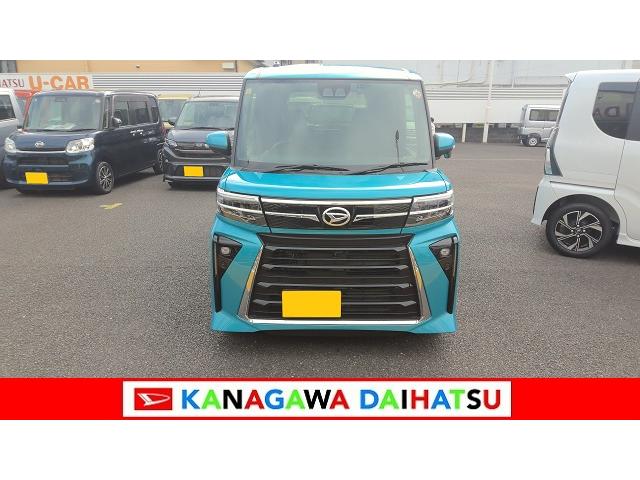 タントカスタムＲＳ　カーナビ　ＵＳＢ接続端子サポカーＳワイド適合　ミラクルオープンドア　両側オートスライドドア　電動パーキングブレーキ　ステアリングスイッチ　ＵＳＢ接続端子　シートヒーター　オートエアコン　コーナーセンサー　キーフリー（神奈川県）の中古車