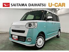 ムーヴキャンバス 中古車 ストライプスＧ　走行２６８２キロ／クリアランスソナー一年保証・走行距離無制限　走行２６８２キロ　サイドエアバック　クリアランスソナー　オートマチックハイビーム　オートライト　ＬＥＤヘッドライト　ベンチシート　シートヒーター　両側電動スライドドア