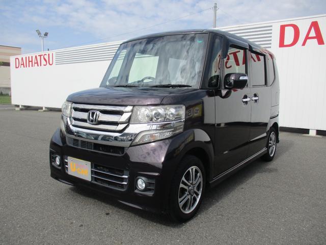 Ｎ−ＢＯＸカスタムＧ・Ｌパッケージ電動スライドドア付き　キーフリー　７０，１５９ｋｍ（福岡県）の中古車