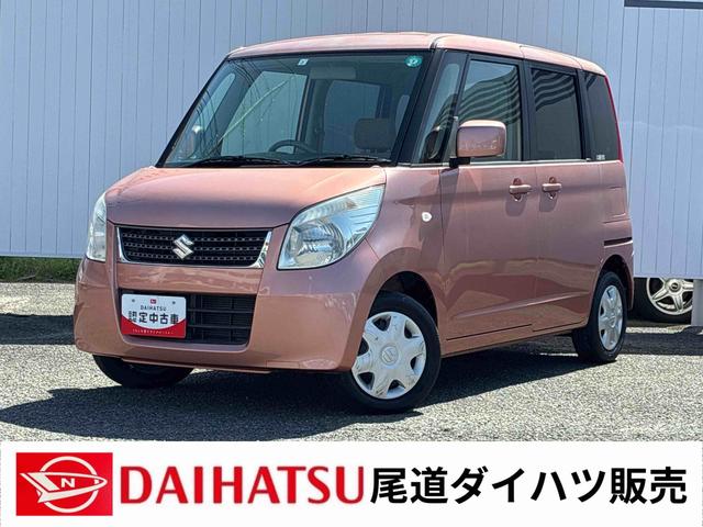 パレットＧリミテッド両側スライドドア　プッシュボタンスタート　ＣＤチューナー　キーレスエントリー　電動格納ドアミラー　マニュアルエアコン（広島県）の中古車