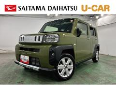 タフト 中古車 Ｇ　クロムベンチャー　走行１１１０キロ／ＬＥＤヘッドランプ１年保証距離無制限　走行距離１１１０キロ　純正マット　サイドエアバッグ　ＬＥＤヘッドランプ　アイドリングストップ　シートヒーター　オート格納式ドアミラー　電動格納式ドアミラー　キーフリー