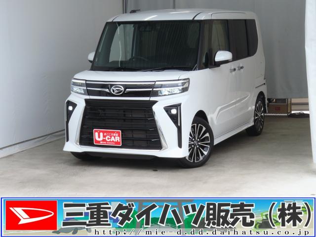 タントカスタムＲＳ　　　純正７型ナビ　バックカメラ　１年間無料保証電動パーキングブレーキ　コーナーセンサー　Ｉ−ＳＴＯＰ　ｂｌｕｅｔｏｏｔｈ　ＵＳＢ入力　シ−トヒ−タ−　メンテナンスノート　地デジ　ＥＴＣ車載器　前後ドラレコ　キーフリー　両側パワースライドドア（三重県）の中古車